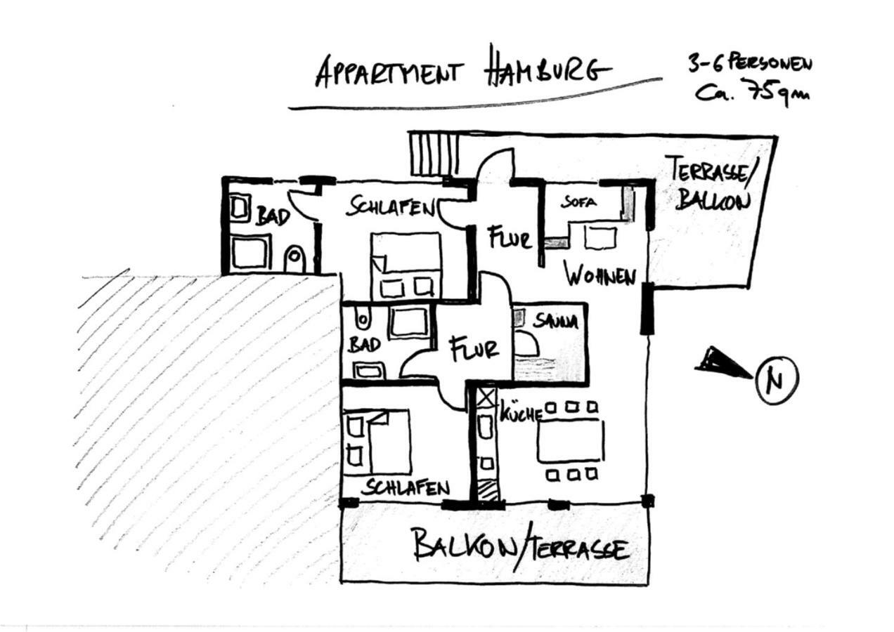 Haus Galgenul Apartman Sankt Gallenkirch Kültér fotó